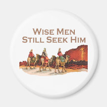 Wise Men Still Seek Him, Christmas Refrigerator Magnets