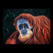 Wise One - Orangutan posters