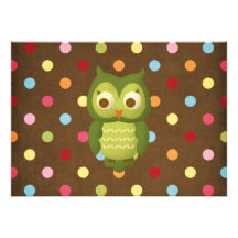 Wise Owl Custom Invitations