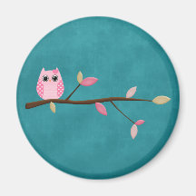 Wise Owl Fridge Magnet