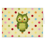 Wise Owl Greeting Card