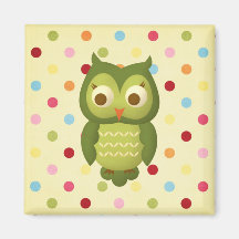 Wise Owl Magnet