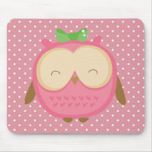 Wise Owl Mouse Mats