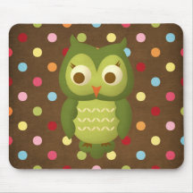 Wise Owl Mousepad