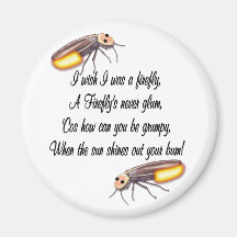 Wish I was a Firefly Magnets