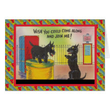 Wish you could come along and join me greeting cards