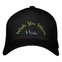 Wish You Were Hair Embroidered Hat