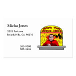Wish You Were Here In Hell Business Card Templates