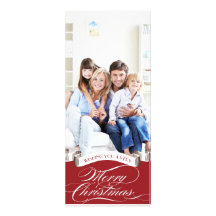 Wishing You... - Holiday Photo Card Personalized Announcement