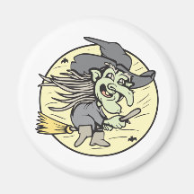 Witch!  Customisable! Magnets