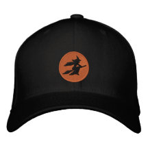 Witch Embroidered Baseball Cap