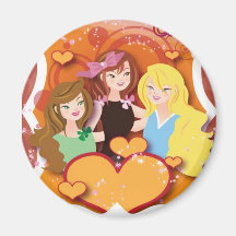 Witch Hannah Magnet