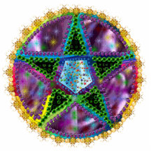 Witch Pentagram Photo Cut Out