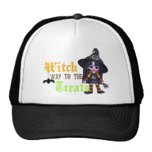 Witch Way To The Treats Trucker Hats