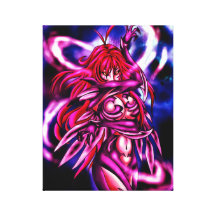 WitchBlade Fan Art Gallery Wrapped Canvas