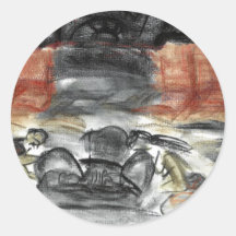 Witchcraft Round Sticker