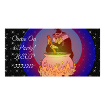 Witches Brew For You Picture Card