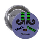 Witches Feet: Trick Or Treat Button