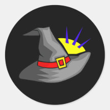 Witches Hat Stickers