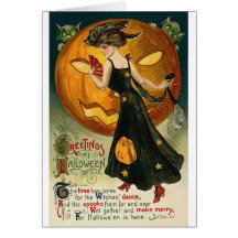 Witch's Dance Card