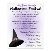 Witch's Tiara invitations