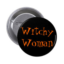 Witchy Woman Pinback Buttons