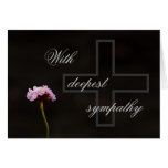 With deepest sympathy greeting cards