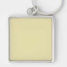 With Nothing On It Except Colour - Light Yellow Key Chain