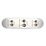 With Paddle Ping Pong Skateboard Decks