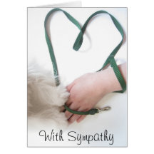 With Sympathy Card