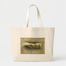 With this Ring, Romantic Vintage Wedding Love Canvas Bag