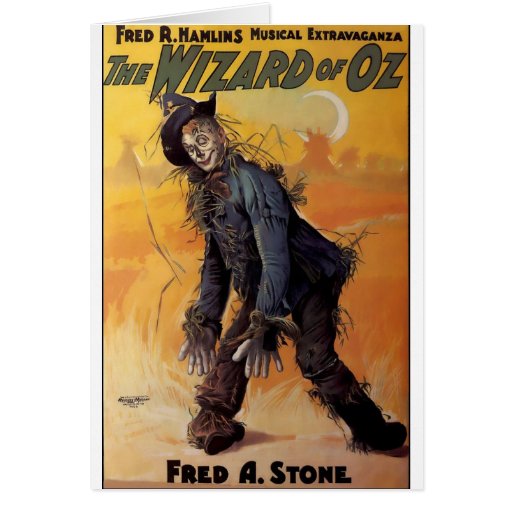 Wizard Of Oz Card