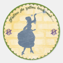 Wizard of Oz Party Glinda the Good Witch Sticker