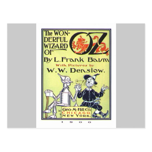 Wizard of Oz Postcards
