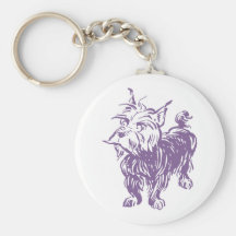 Wizard of Oz Toto Keychain