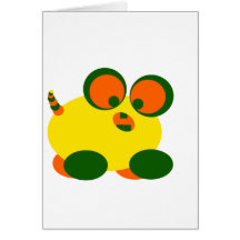 Wobble Monster Card
