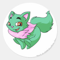 Wocky Green stickers