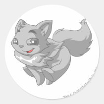 Wocky Silver stickers