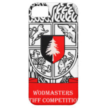 WODMasters Stiff Competition Coat of Arms iPhone 5 Cases