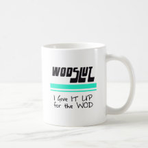 WODSLUT crossfit Mugs