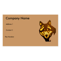 Wolf 1, Business Card
