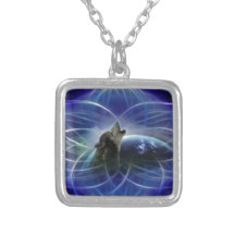 Wolf and the dreamcatcher pendants