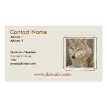 Wolf Business Card