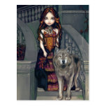 "Wolf Countess" Postcard
