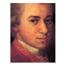 Wolfgang Amadeus Mozart Post Cards