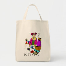 Woman Boss Office Tote Bag