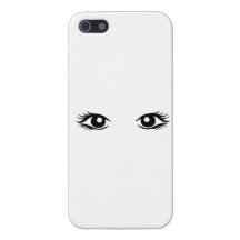 Woman eyes case for iPhone 5