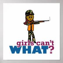 Woman Hunting Print