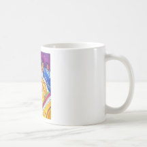 Woman in Yellow Dress Mug