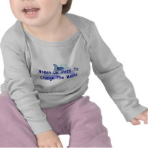 Woman On Path Tshirt